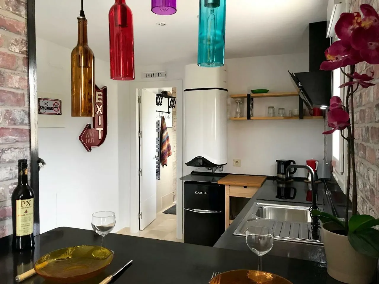 Studio MOSAICO WITH POOL, FIBRE OPTIC 600mb, PARKING, AIR CONDITIONER INCLUDED Tarifa 0*,  España