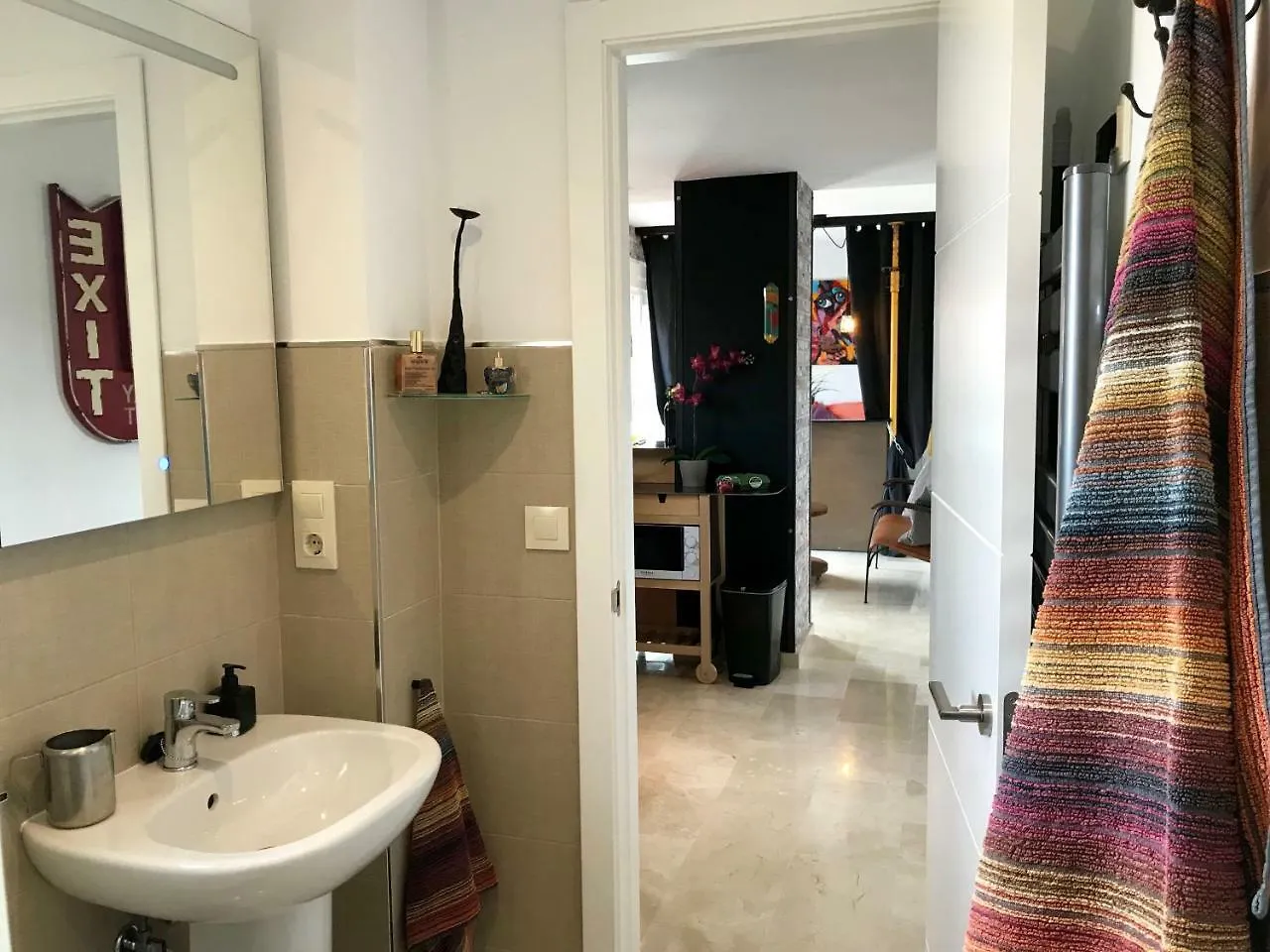 Studio MOSAICO WITH POOL, FIBRE OPTIC 600mb, PARKING, AIR CONDITIONER INCLUDED Tarifa Apartamento