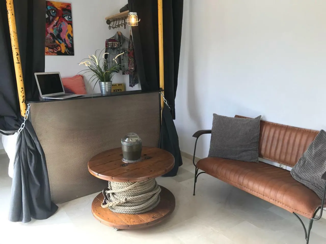Studio MOSAICO WITH POOL, FIBRE OPTIC 600mb, PARKING, AIR CONDITIONER INCLUDED Tarifa España